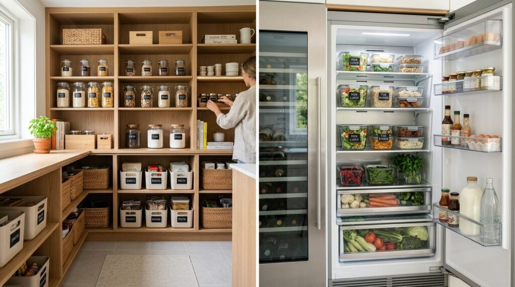 Professional interior lifestyle photograph of a modern, well