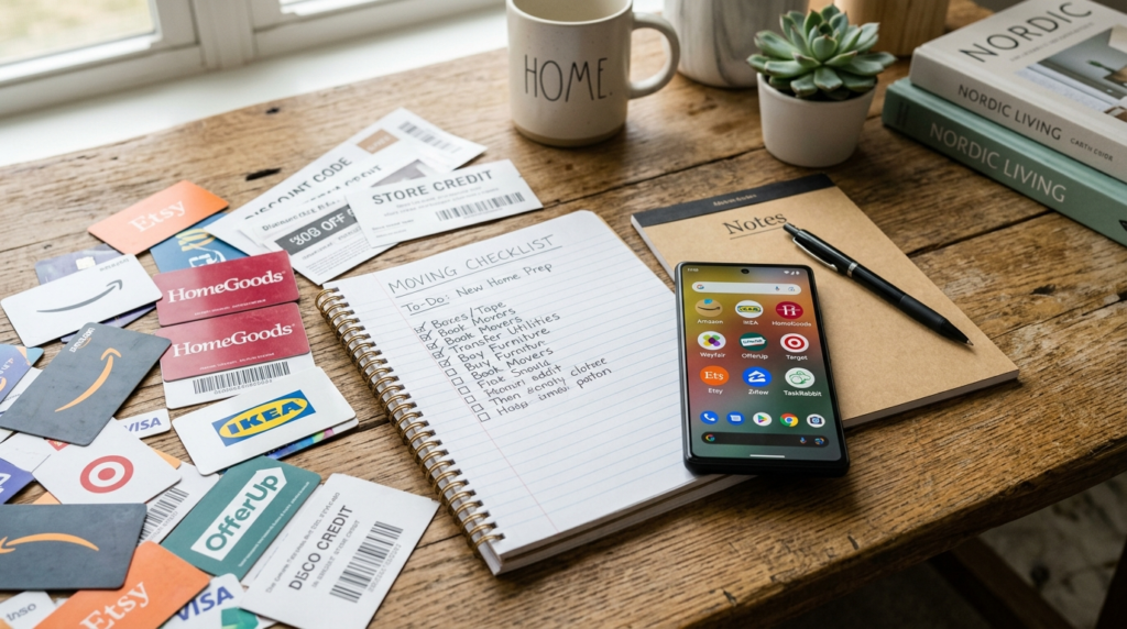Close-up photorealistic stock image, 16:9 format: Scattered